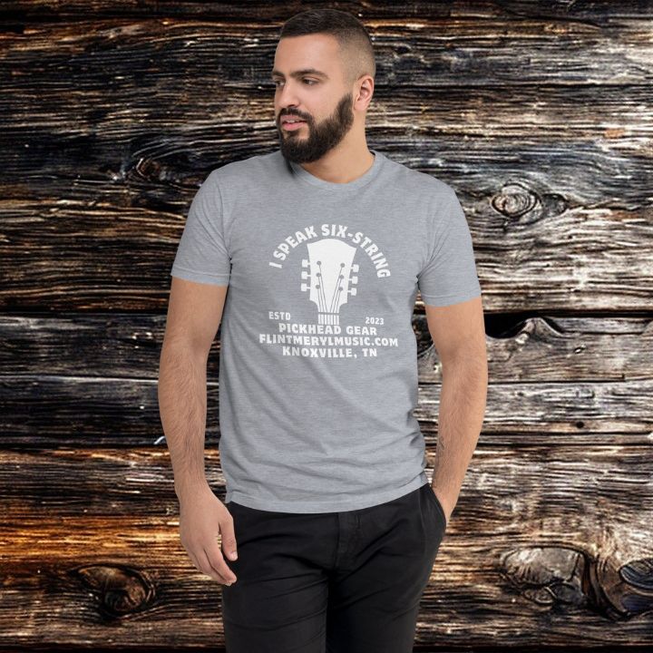 PickHead™️ I Speak Six-String Men's T-shirt