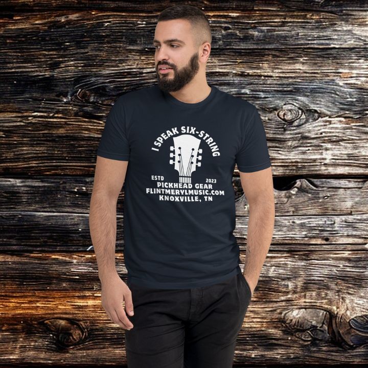 PickHead™️ I Speak Six-String Men's T-shirt