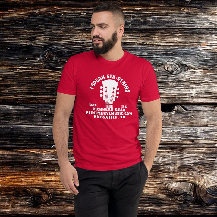 PickHead™️ I Speak Six-String Men's T-shirt