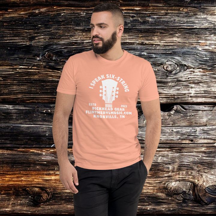 PickHead™️ I Speak Six-String Men's T-shirt