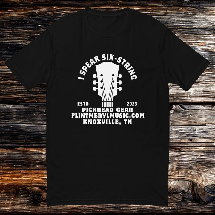 PickHead™️ I Speak Six-String Men's T-shirt