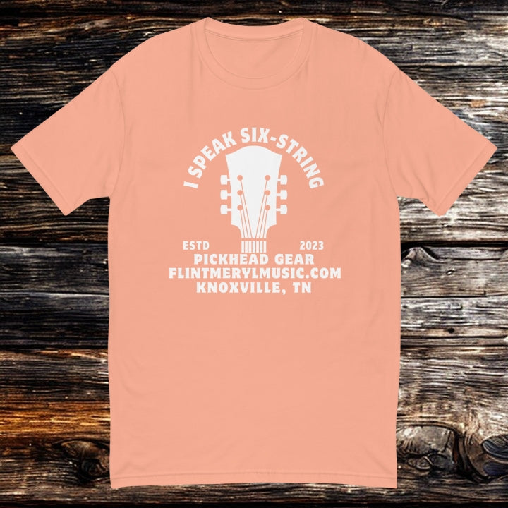 PickHead™️ I Speak Six-String Men's T-shirt