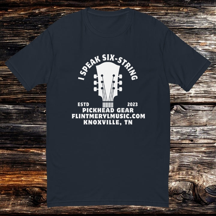 PickHead™️ I Speak Six-String Men's T-shirt