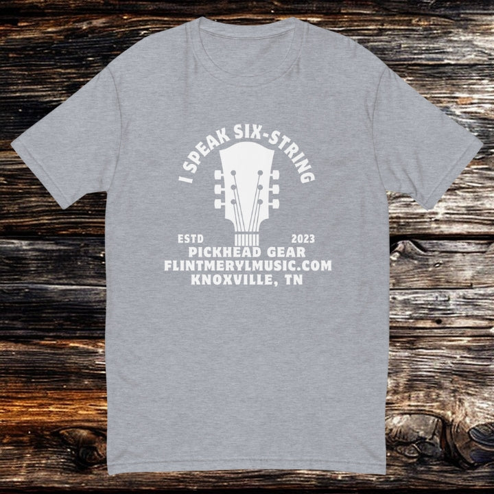 PickHead™️ I Speak Six-String Men's T-shirt