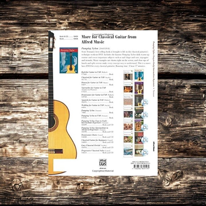 Pumping Nylon- Easy to Early Intermediate Repertoire: Supplemental Repertoire for the Best-Selling Classical Guitarist's Technique Handbook