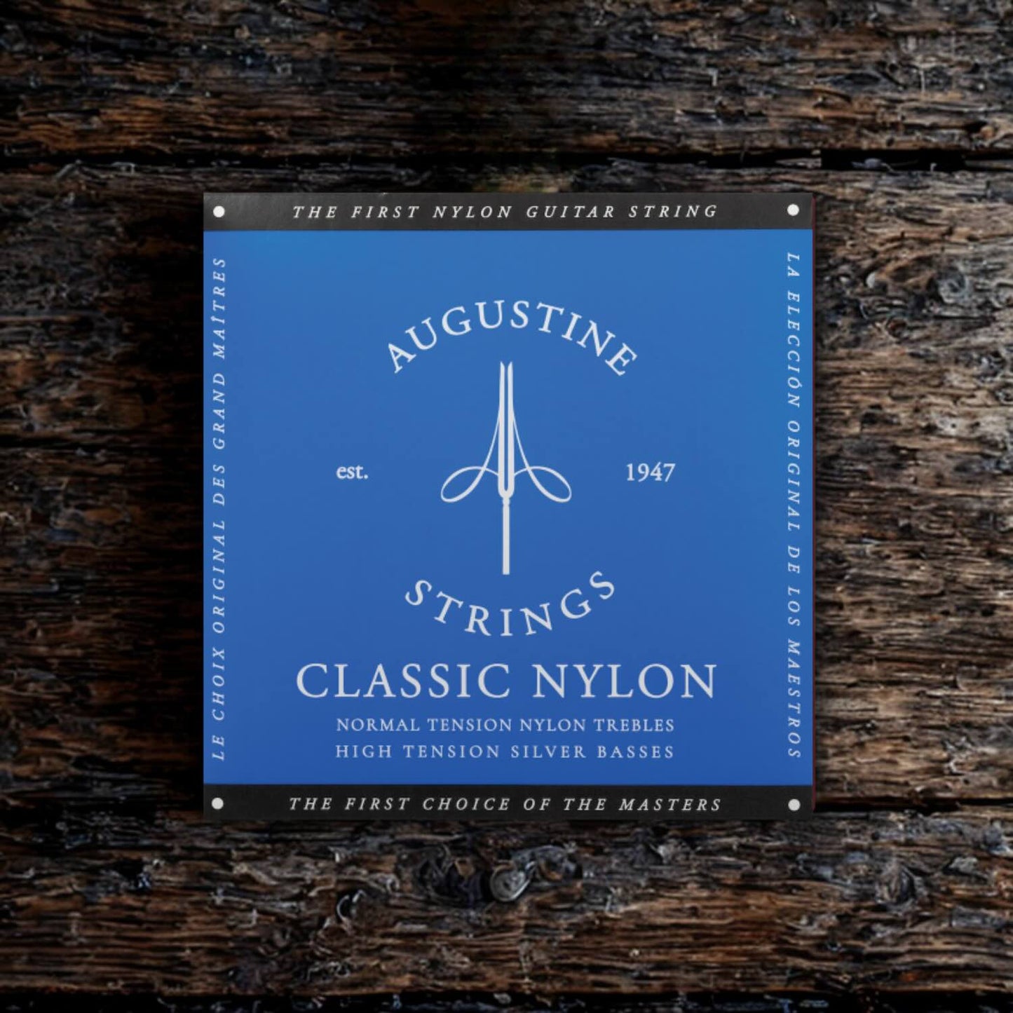 Augustine Classic NT Blue HT Classical Guitar String Set
