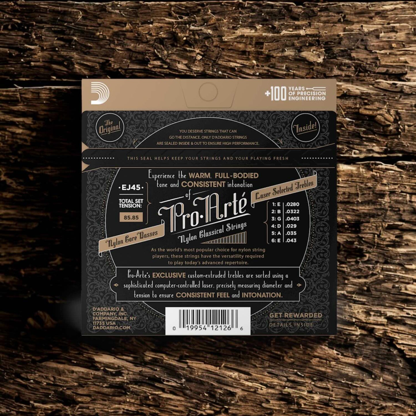 D’Addario EJ45 Nylon Classical Guitar Strings