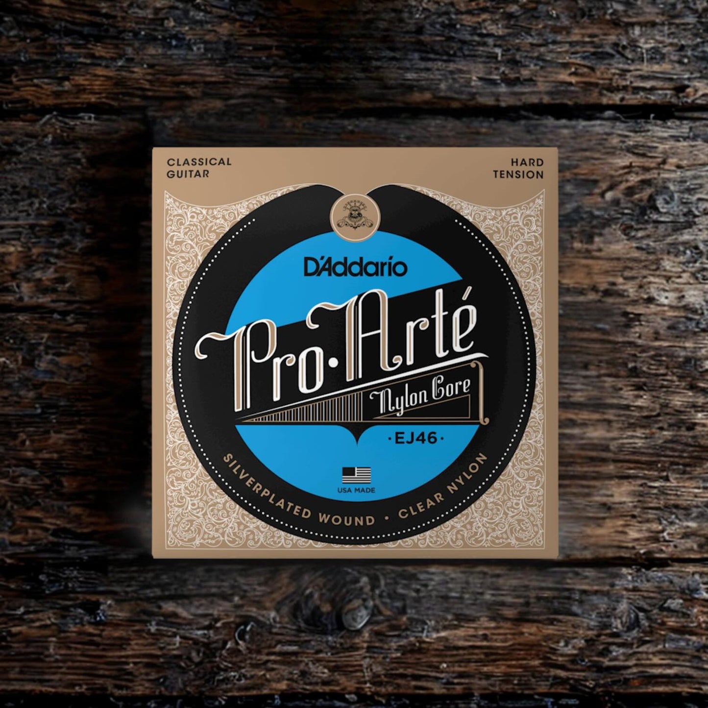 D’Addario EJ46 Nylon Classical Guitar Strings (Hard Tension)