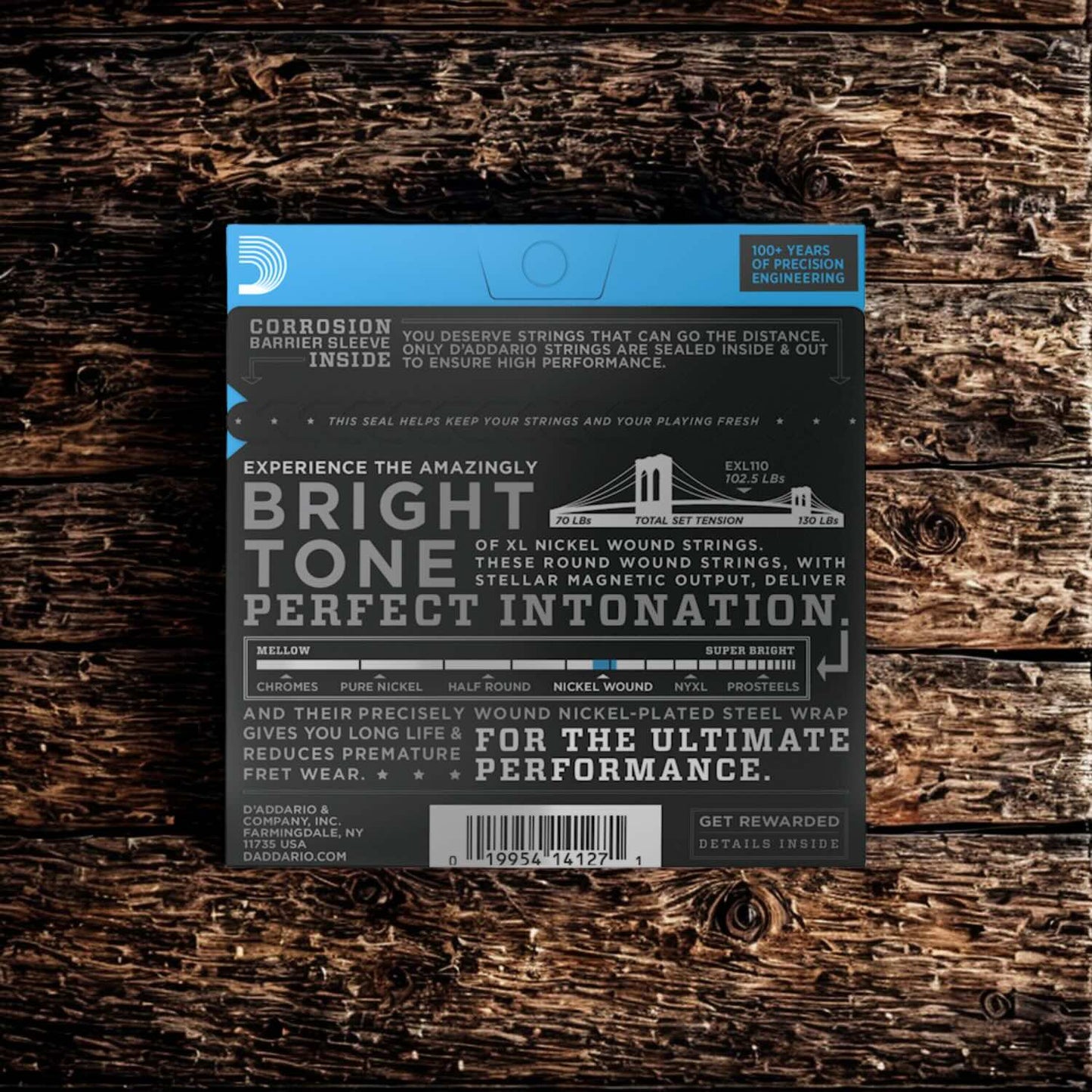 D’Addario EXL110 Regular Light Electric Guitar Strings (10-46)