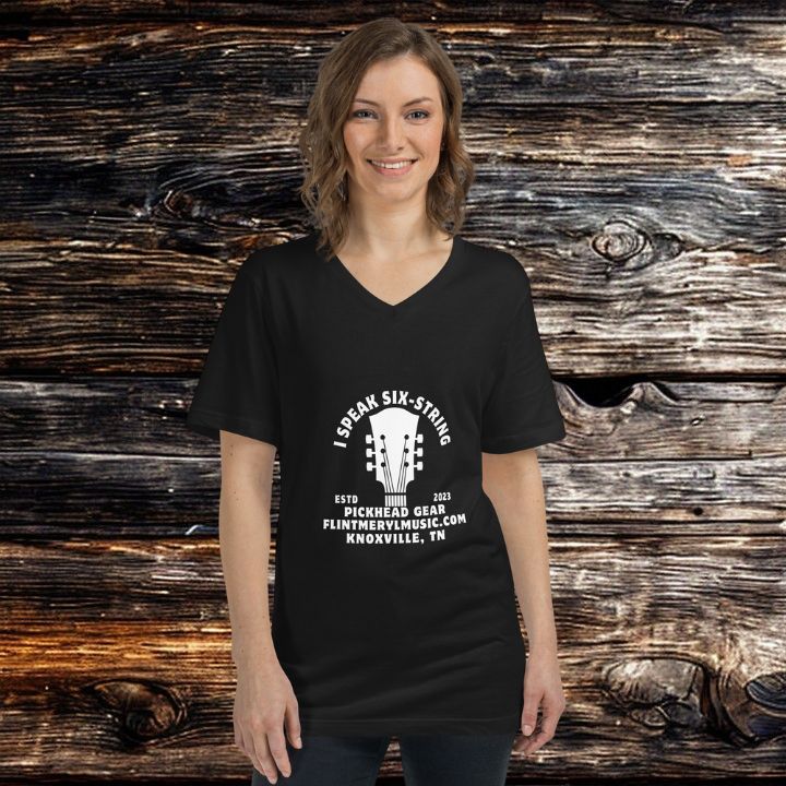 PickHead™️ I Speak Six-String Women's T-shirt