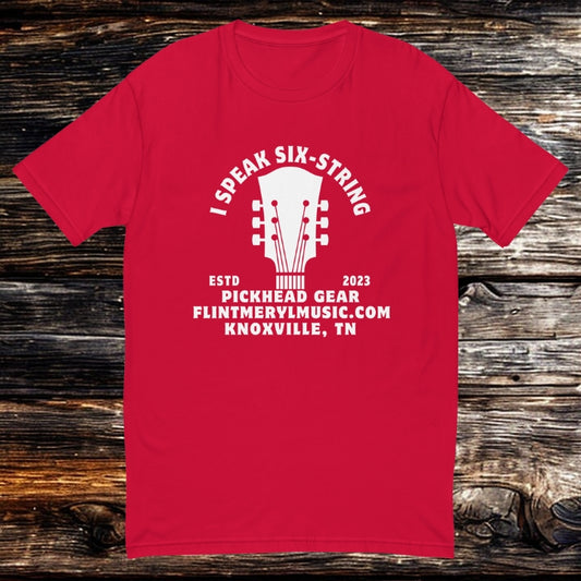 PickHead™️ I Speak Six-String Men's T-shirt