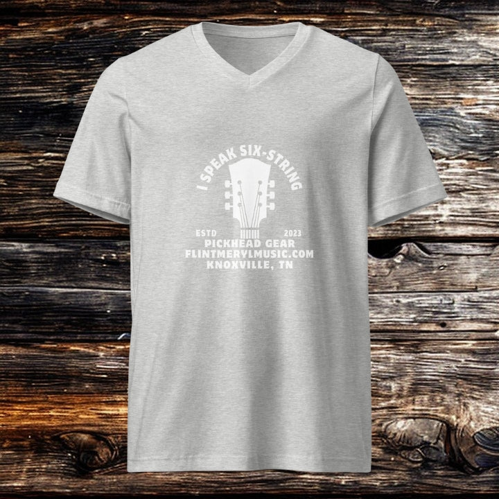 PickHead™️ I Speak Six-String Women's T-shirt
