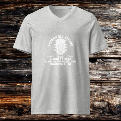PickHead™️ I Speak Six-String Women's T-shirt