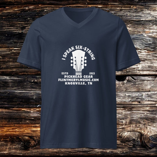 PickHead™️ I Speak Six-String Women's T-shirt
