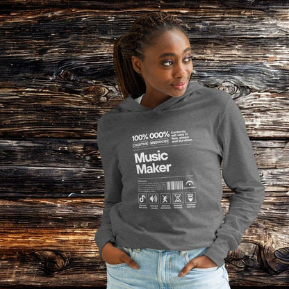 PickHead™️ Music Maker Long-sleeve Hoodie Tee