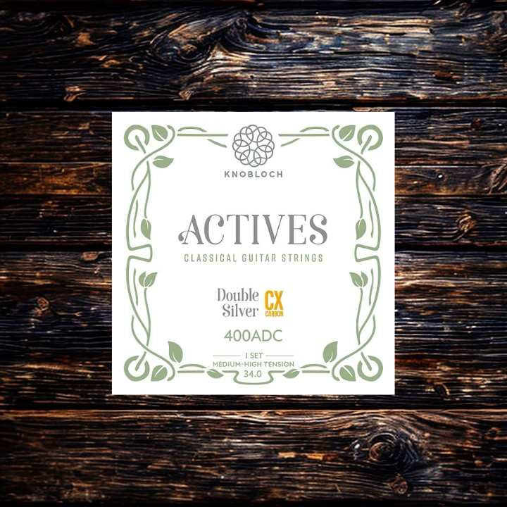 Knobloch Actives CX Carbon MHT Classical Guitar Strings 400ADC Full Set