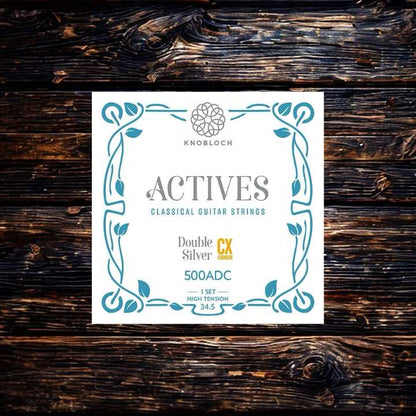 Knobloch Actives CX Carbon HT Classical Guitar Strings 500ADC, Full Set