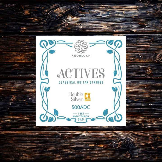 Knobloch Actives CX Carbon HT Classical Guitar Strings 500ADC, Full Set