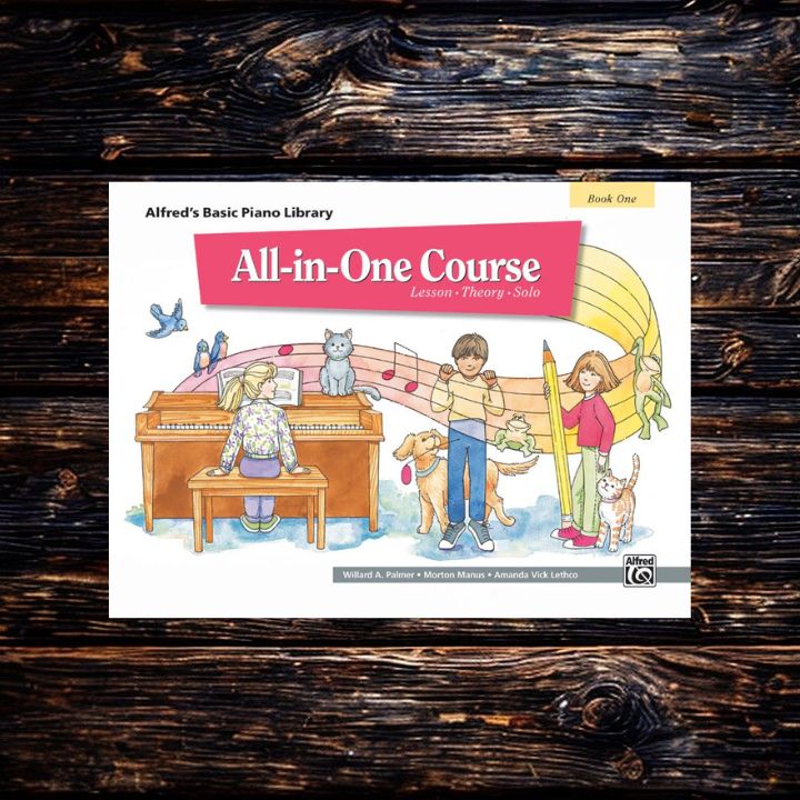 Alfred's Basic Piano Library All-in-One Course Book One
