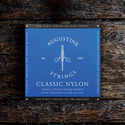 Augustine Classic NT Blue HT Classical Guitar String Set