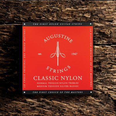 Augustine Classic NT Red MT Classical Guitar Strings Set