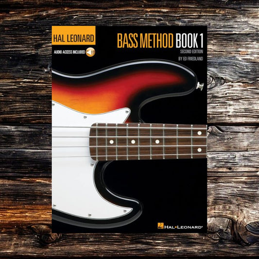 Hal Leonard Bass Method Book 1 - 2nd Edition Book/Online Audio (Hal Leonard Electric Bass Method)
