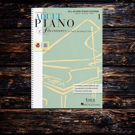 Adult Piano Adventures: All in One Course - Book 1 : Faber