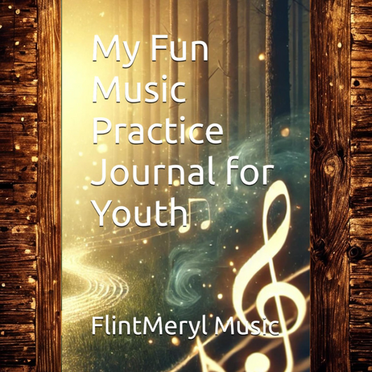My Fun Music Practice Journal for Youth