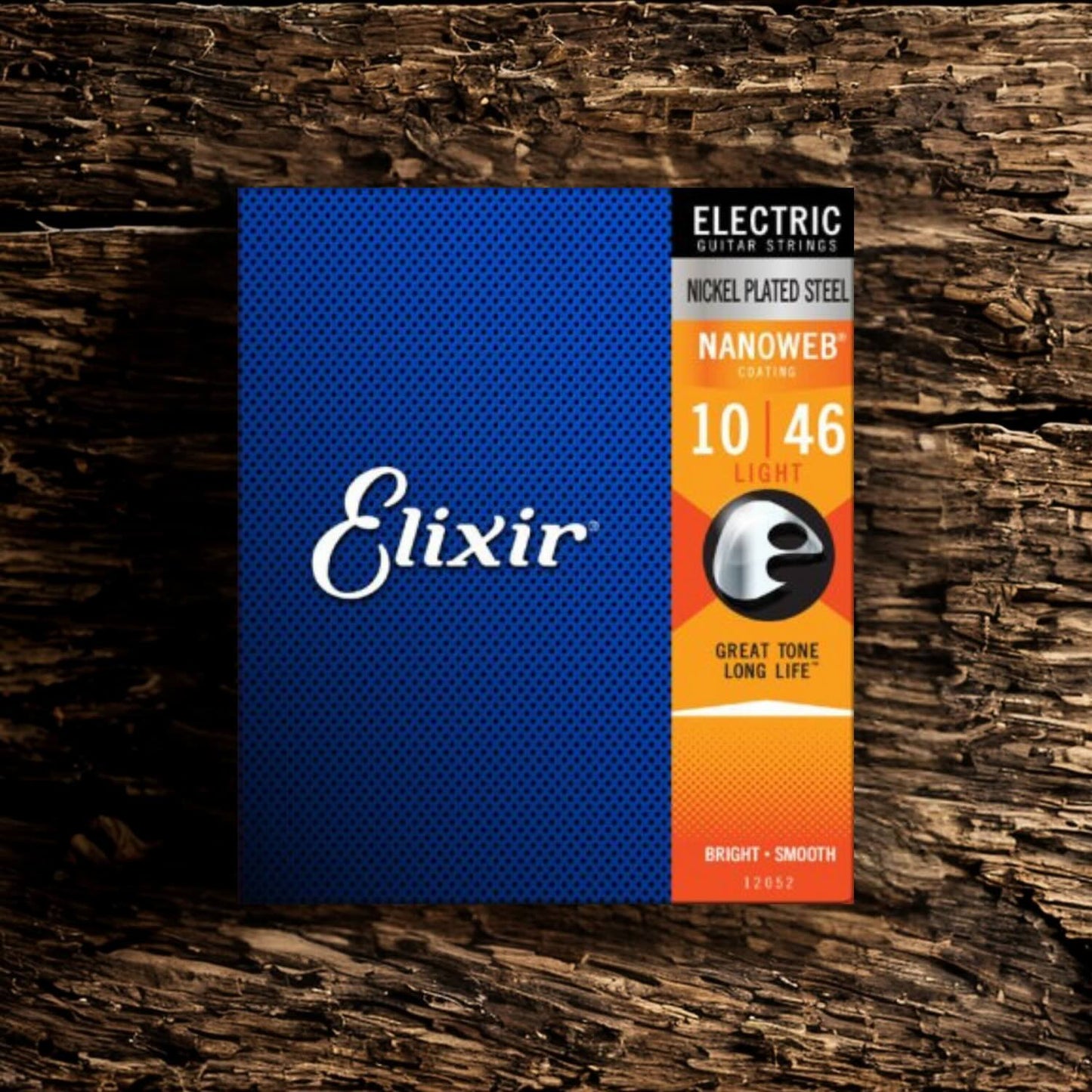 Elixir 12052 Nanoweb Coated Electric Guitar Strings Light 10-46