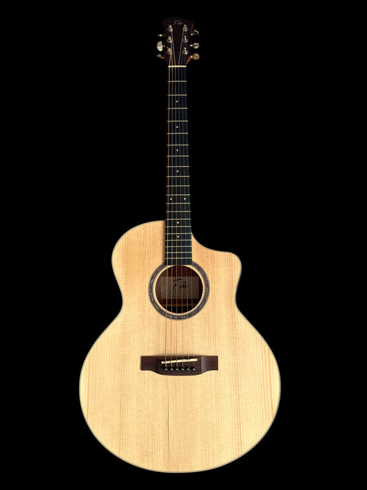 FlintMeryl Solasen – Jumbo Fingerstyle Acoustic Guitar