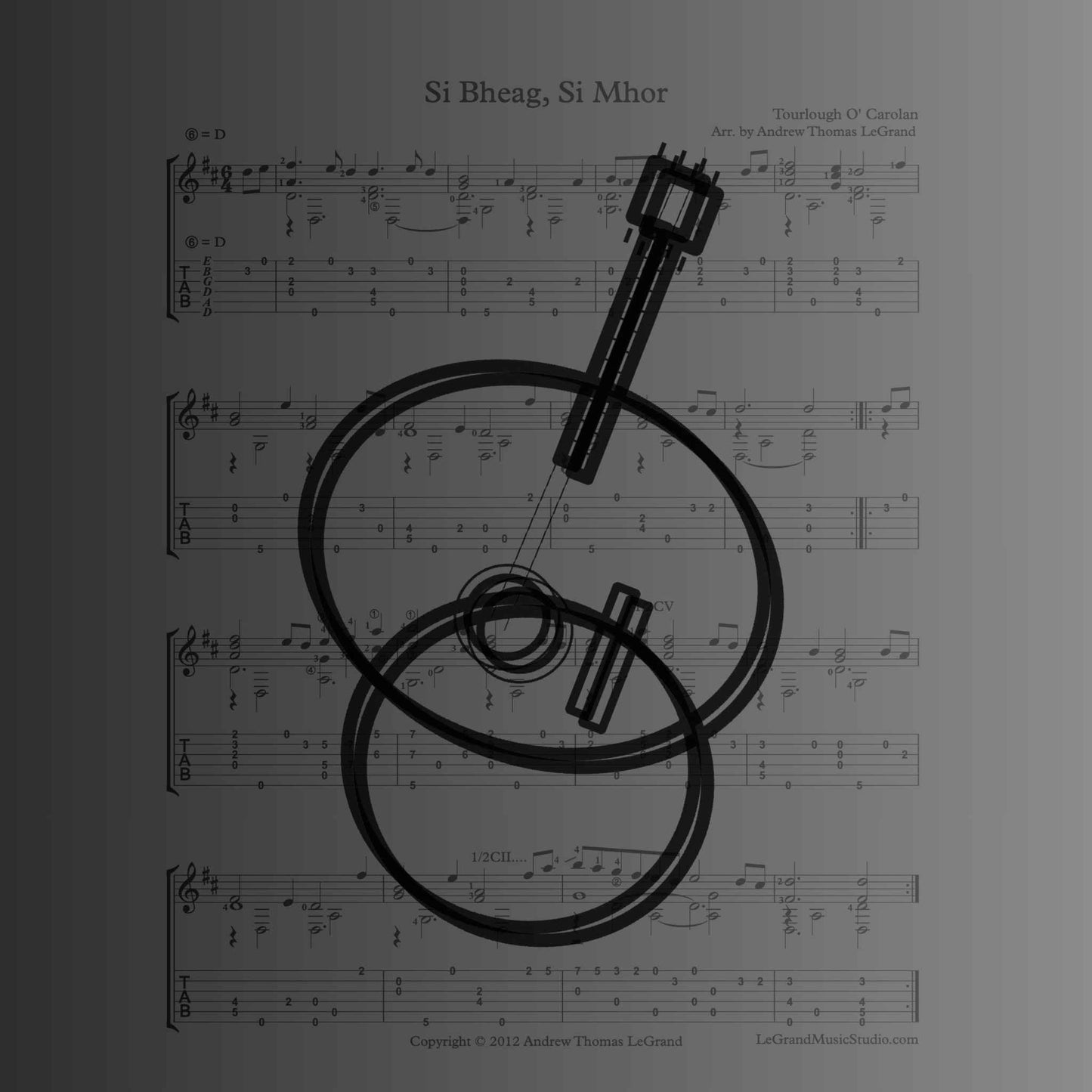 Sí Bheag, Sí Mhór for Solo Guitar