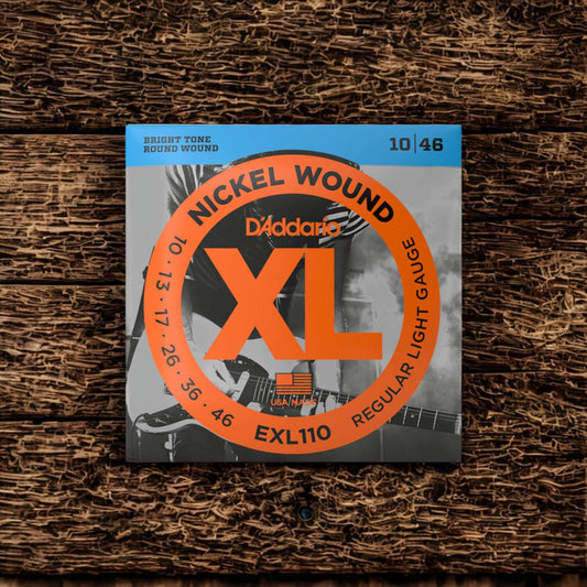 D’Addario EXL110 Regular Light Electric Guitar Strings (10-46)